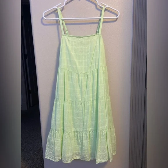 navy and lime green dress PENNY M. Infant & Toddler Girls Navy Blue & Lime Green Sun Dress Tiered Summer Dress 18M, Infant Girl's, Size: 18 Months